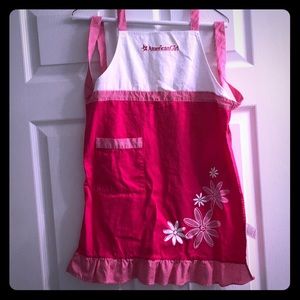 American Girl Apron for girls (5-9 year olds)